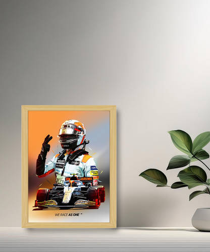 Cadre photo Formule 1 We race as one