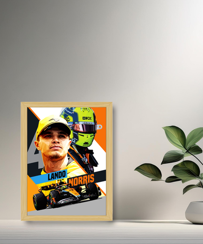 Cadre photo Lando Norris Formule 1