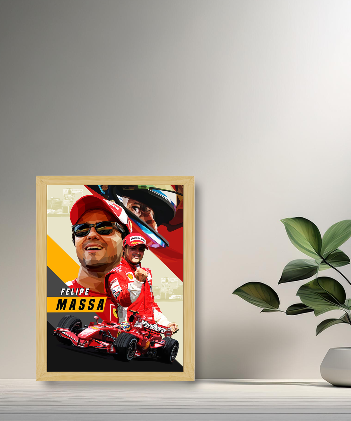 Cadre photo Felipe Massa Formule 1