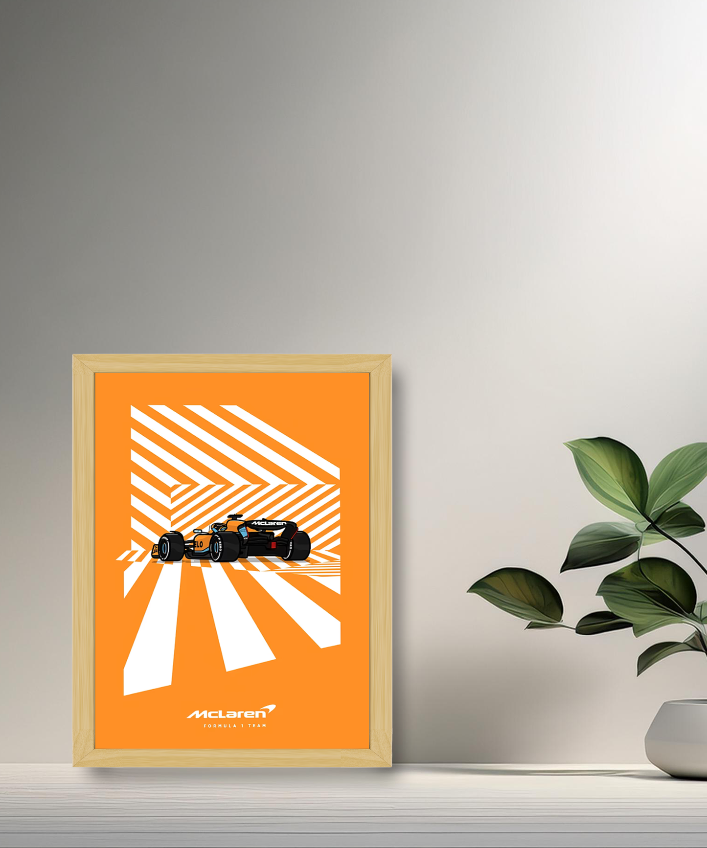 Cadre photo Formule 1 McLaren
