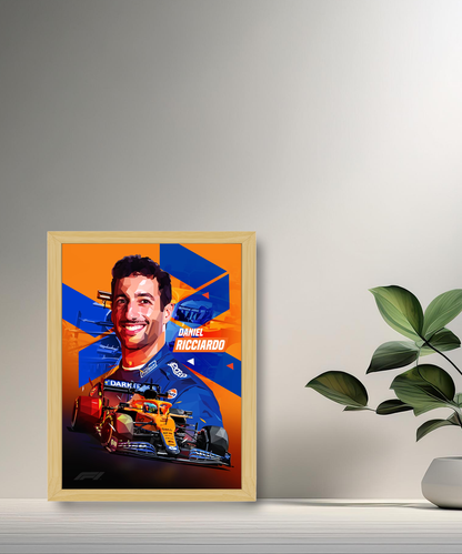 Cadre photo Daniel Ricciardo Formule 1
