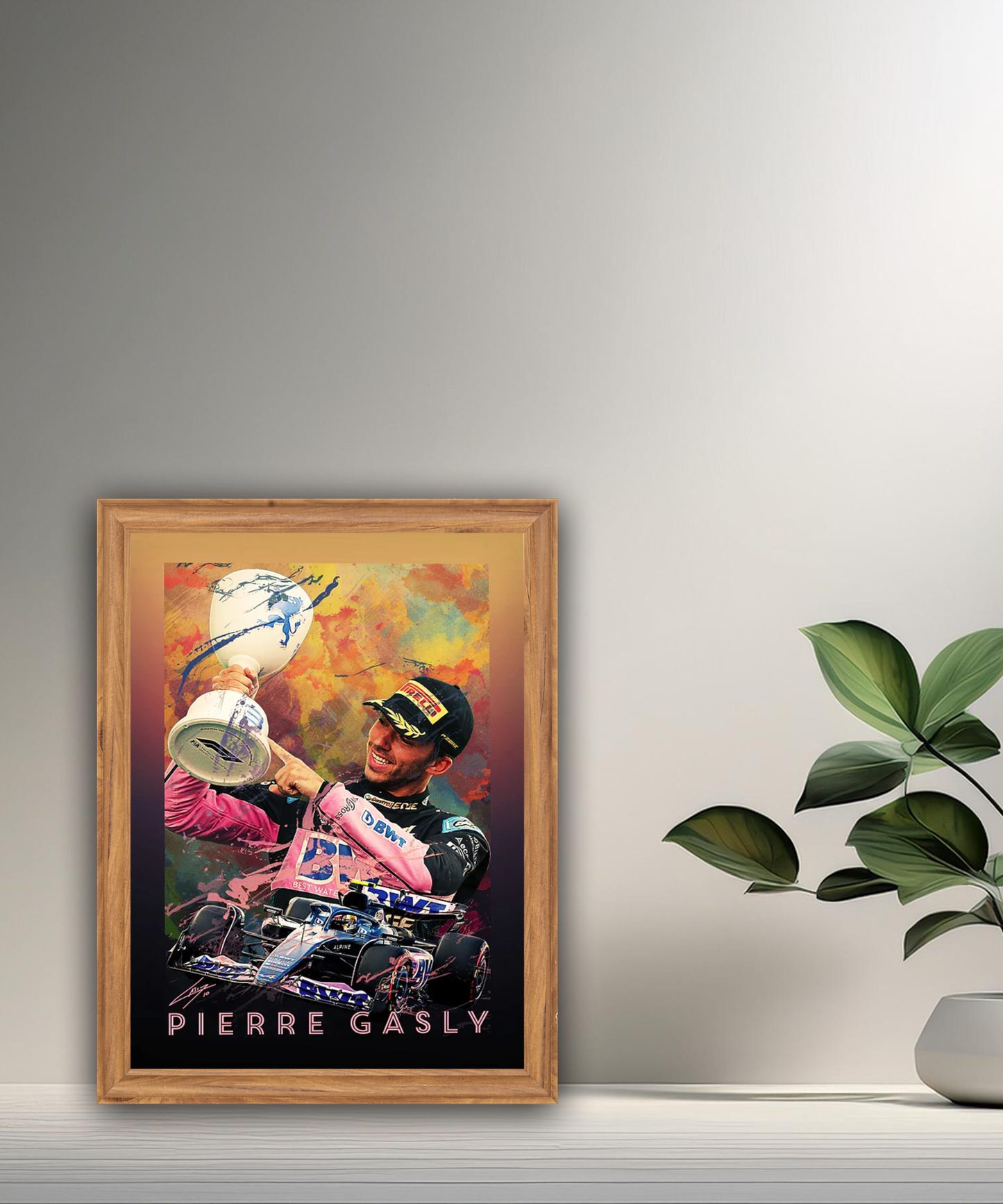 Cadre photo Pierre Gasly Formule 1
