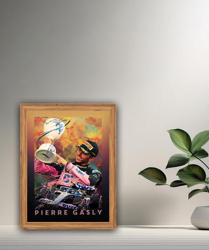 Cadre photo Pierre Gasly Formule 1