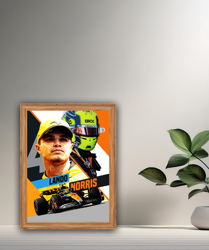 Cadre photo Lando Norris Formule 1