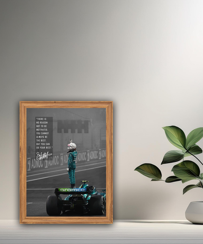 Cadre photo Formule 1
