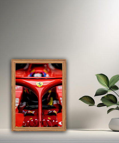 Cadre photo Formule 1 Ferrari