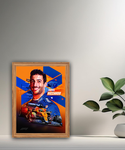 Cadre photo Daniel Ricciardo Formule 1