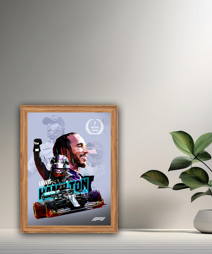 Cadre photo Lewis Hamilton Formule 1