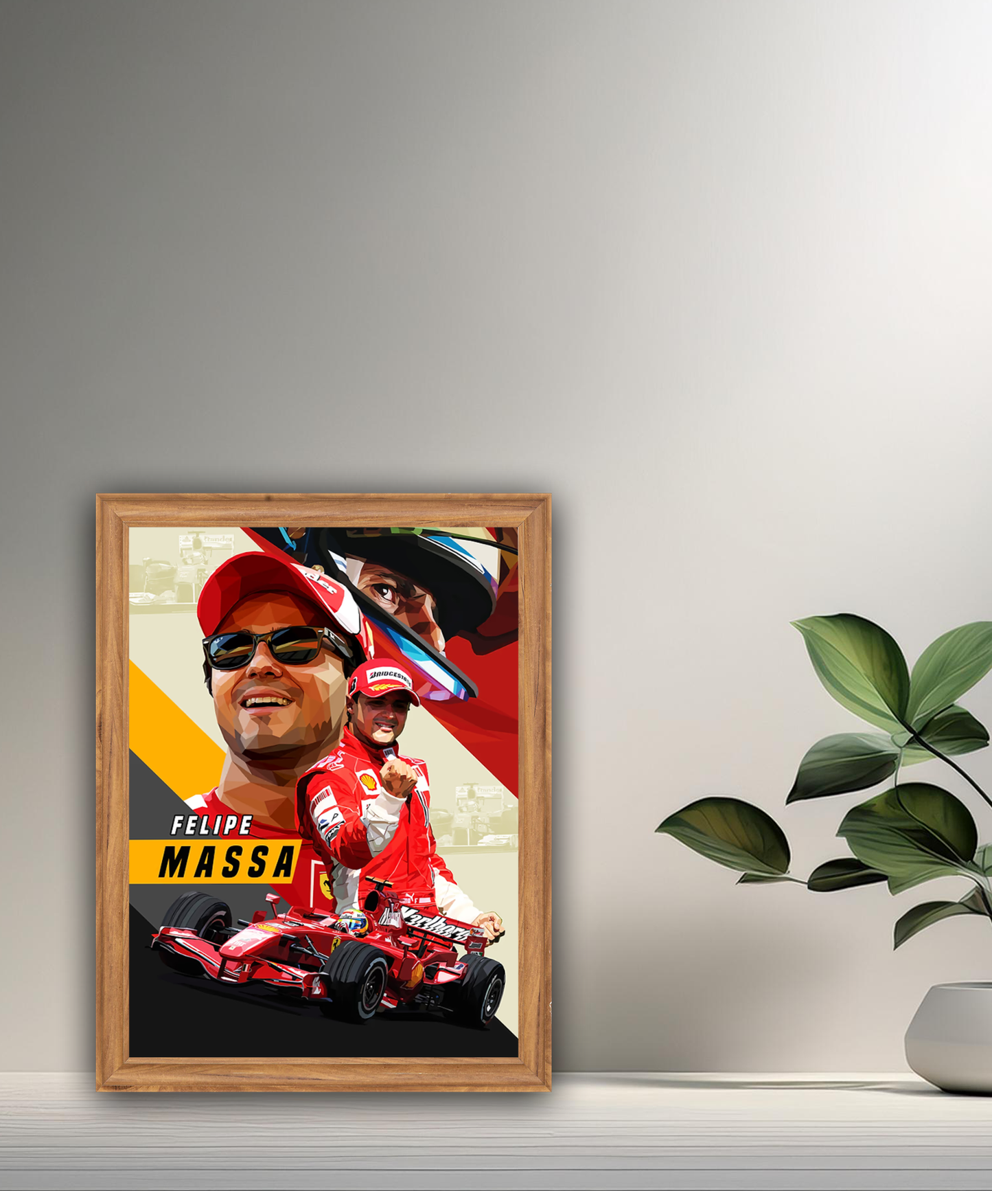 Cadre photo Felipe Massa Formule 1