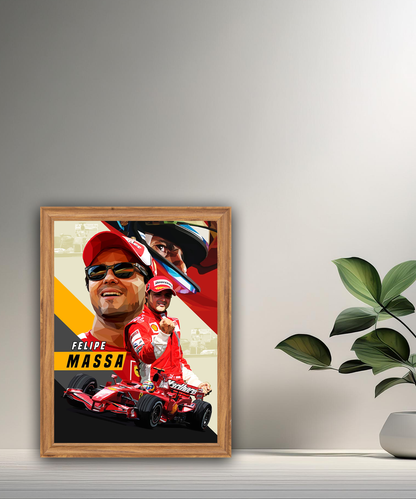 Cadre photo Felipe Massa Formule 1