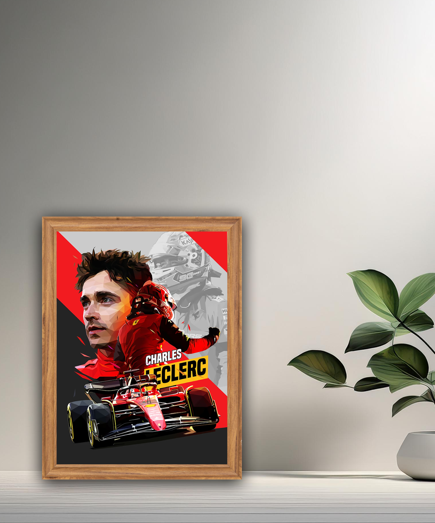 Cadre photo Charles Leclerc Formula 1