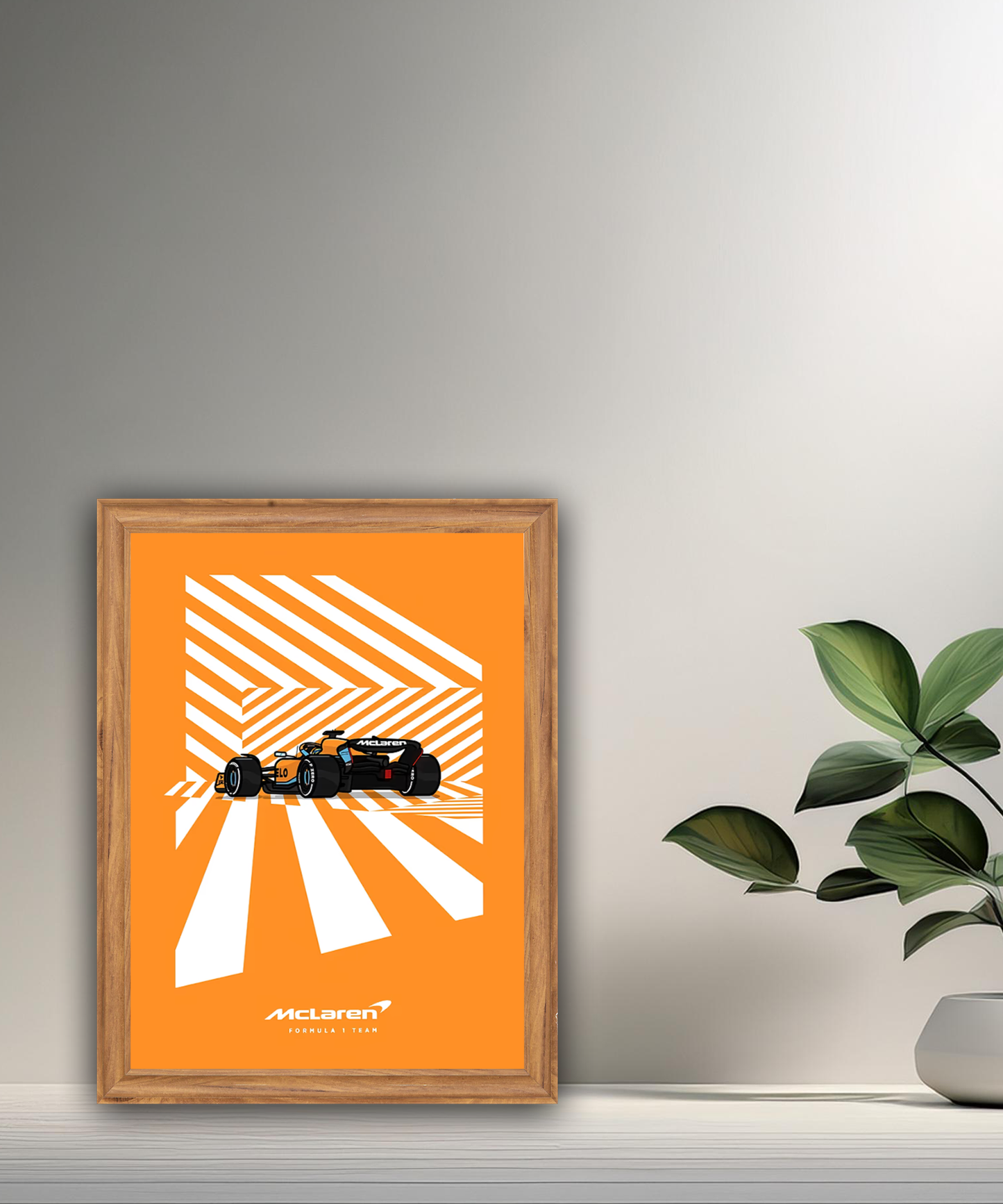 Cadre photo Formule 1 McLaren