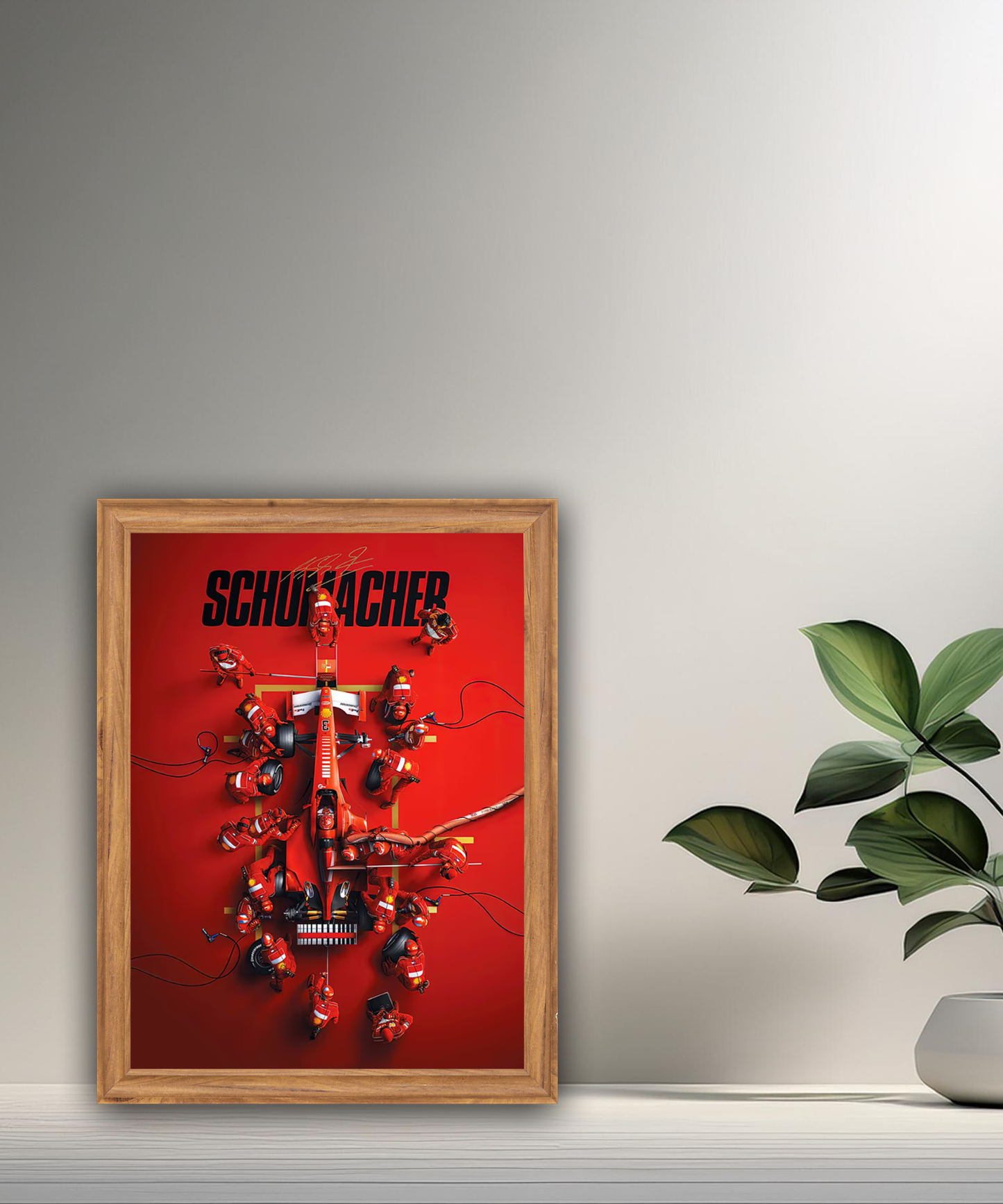 Cadre photo Michael Schumacher Formule 1