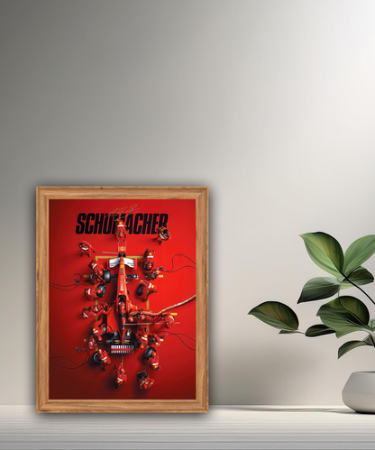 Cadre photo Michael Schumacher Formule 1