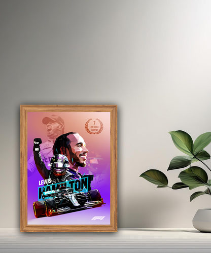 Cadre photo Lewis Hamilton Formula 1