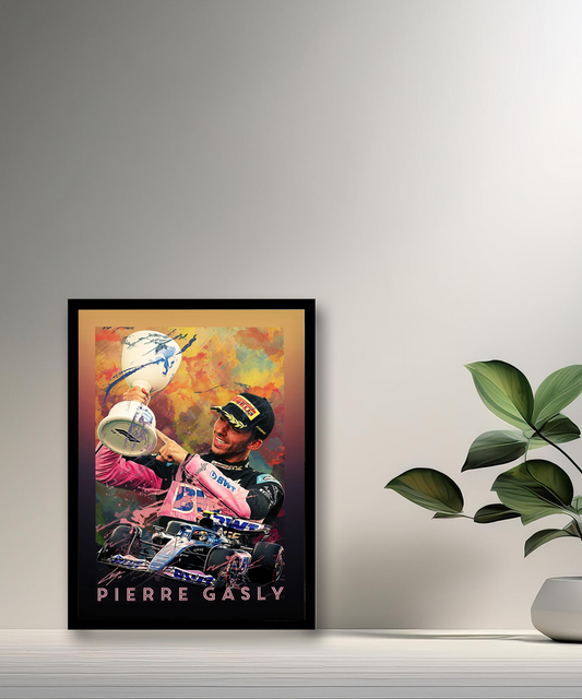 Cadre photo Pierre Gasly Formule 1