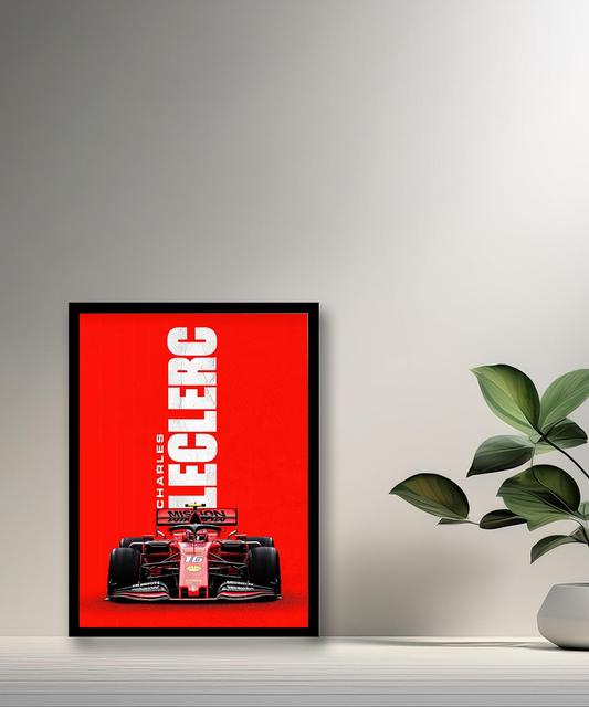 Cadre photo Charles Leclerc Formula 1