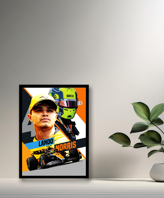 Cadre photo Lando Norris Formule 1