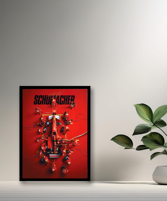 Cadre photo Michael Schumacher Formule 1
