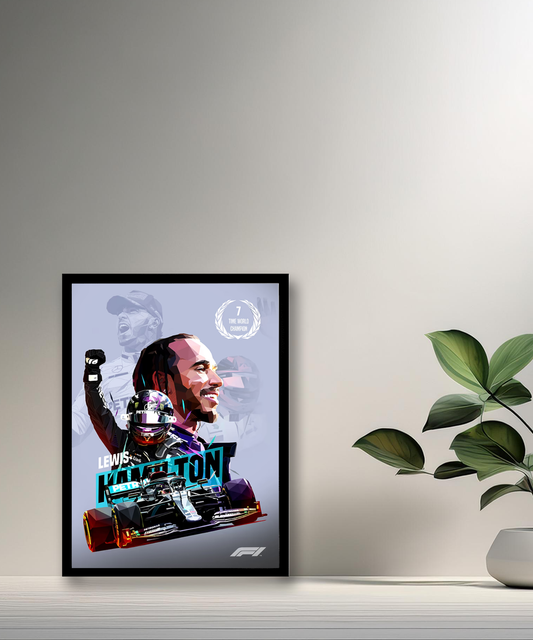 Cadre photo Lewis Hamilton Formule 1