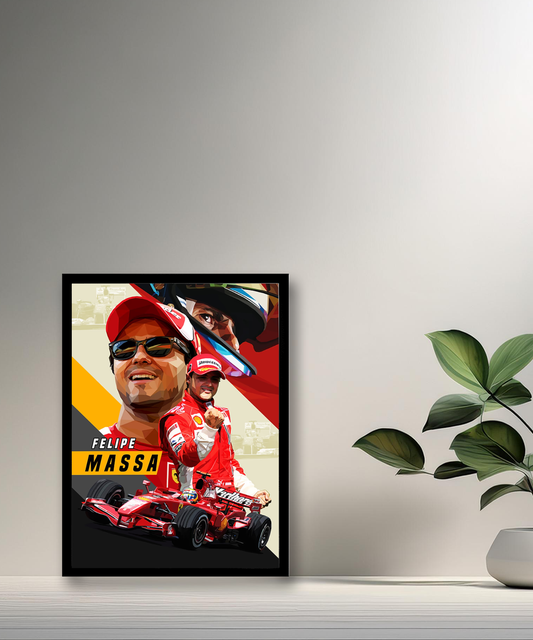 Cadre photo Felipe Massa Formule 1