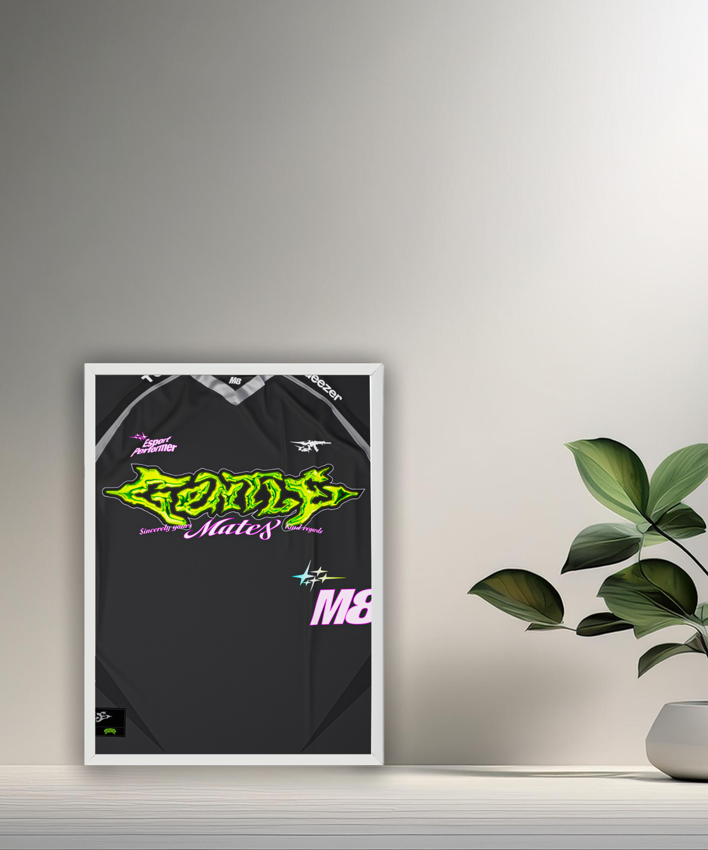 Cadre photo Gentlemates Maillot