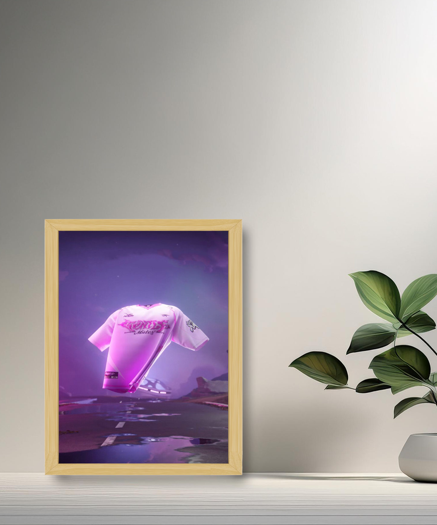 Cadre photo Gentlemates Maillot rose 2025
