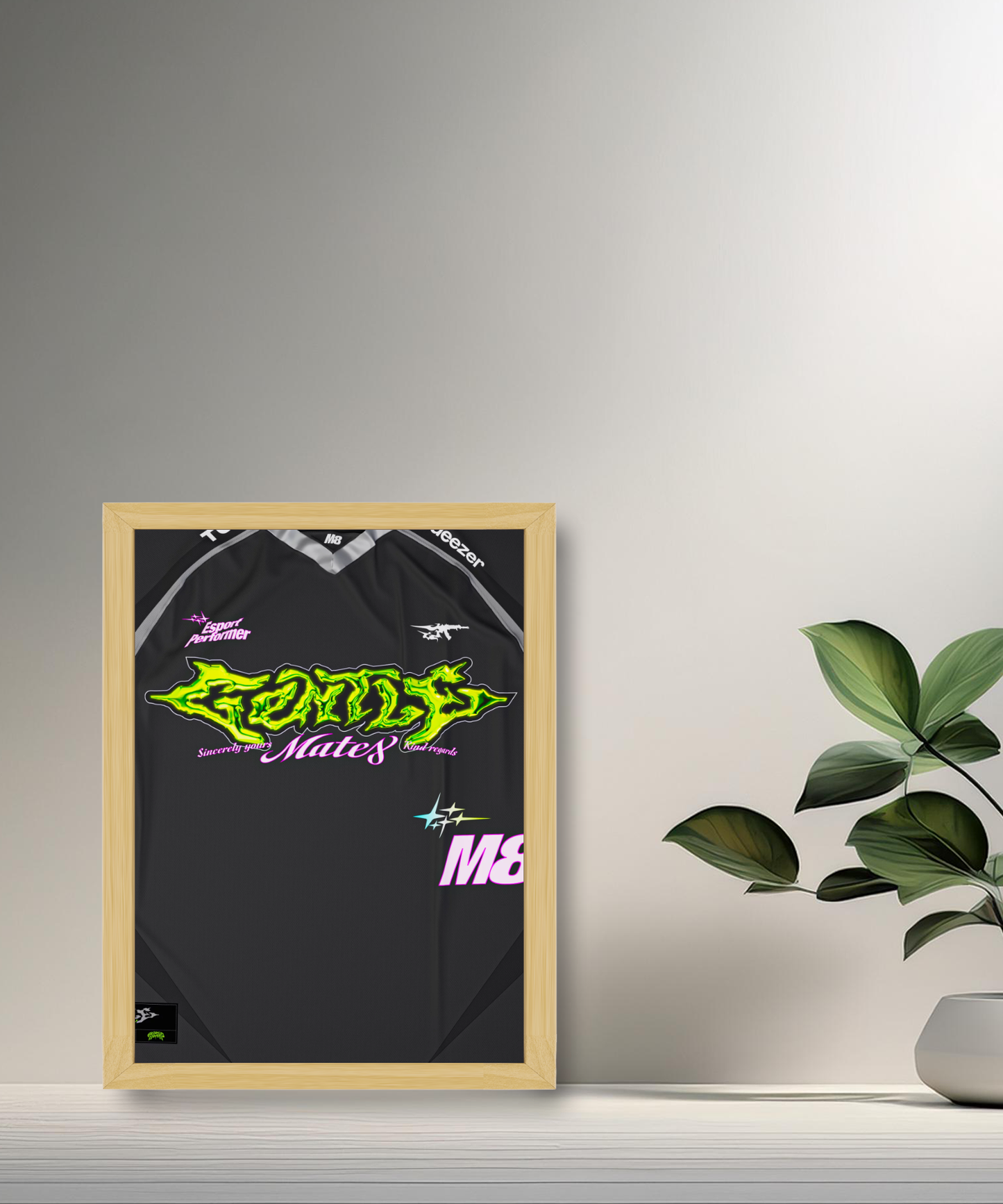 Cadre photo Gentlemates Maillot