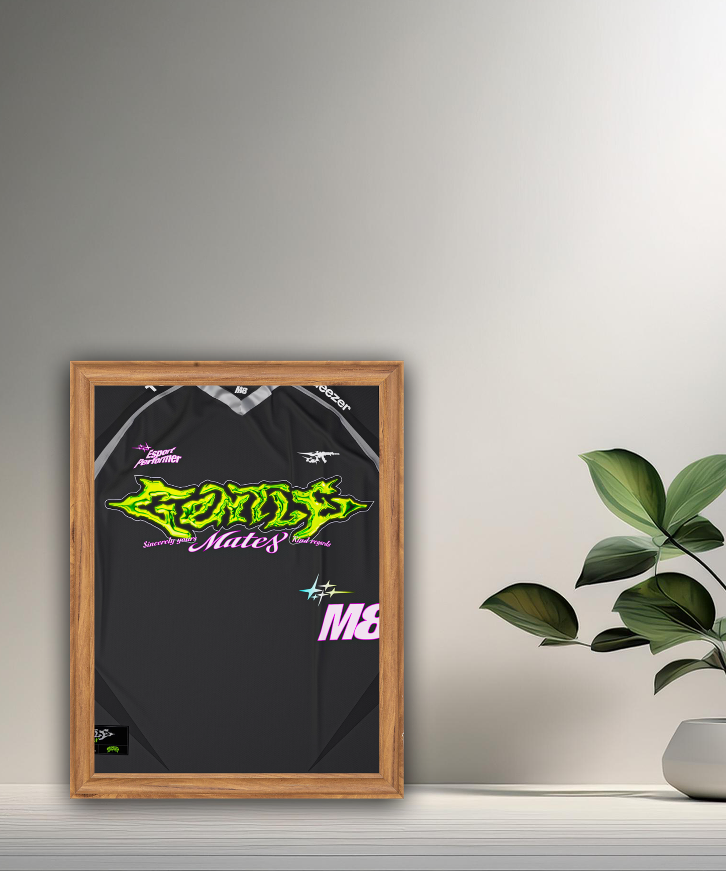 Cadre photo Gentlemates Maillot