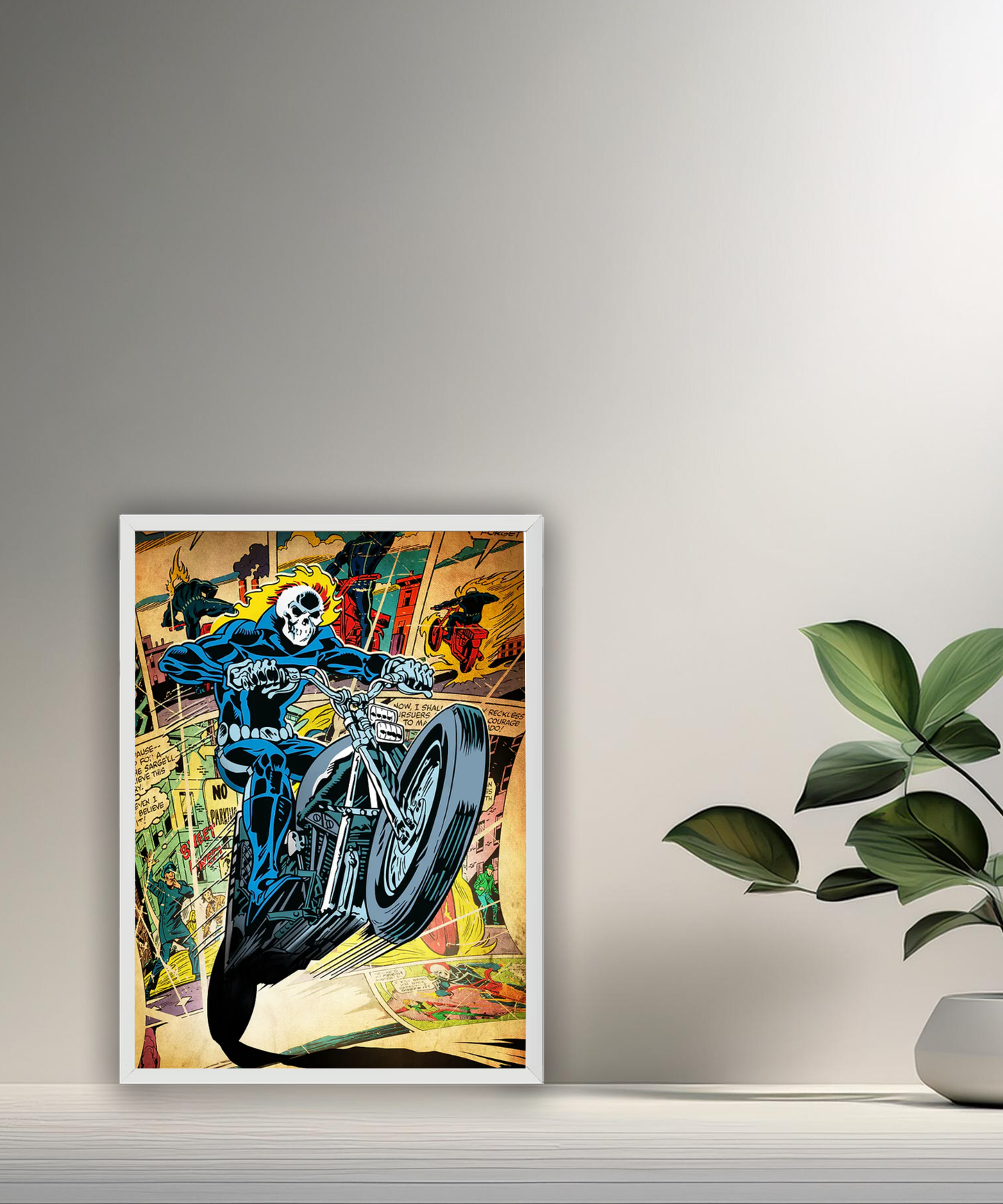 Cadre photo Ghost Rider Marvel