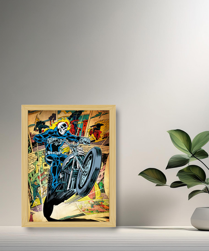 Cadre photo Ghost Rider Marvel