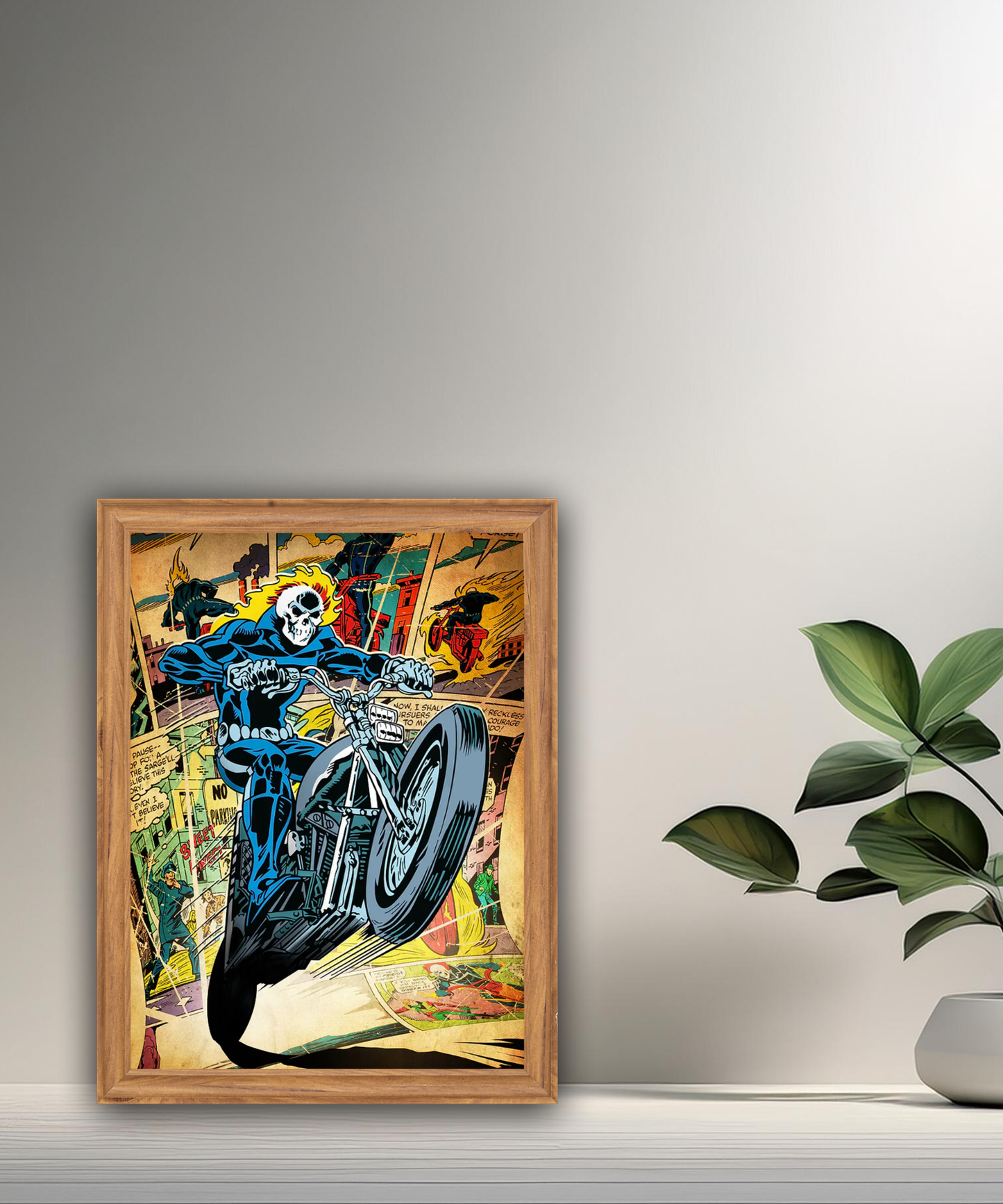 Cadre photo Ghost Rider Marvel