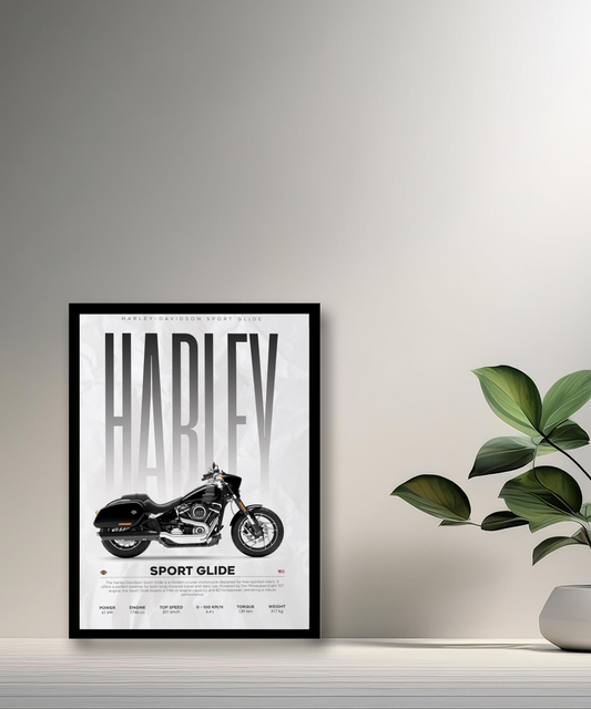 Cadre photo Harley Sport Glide