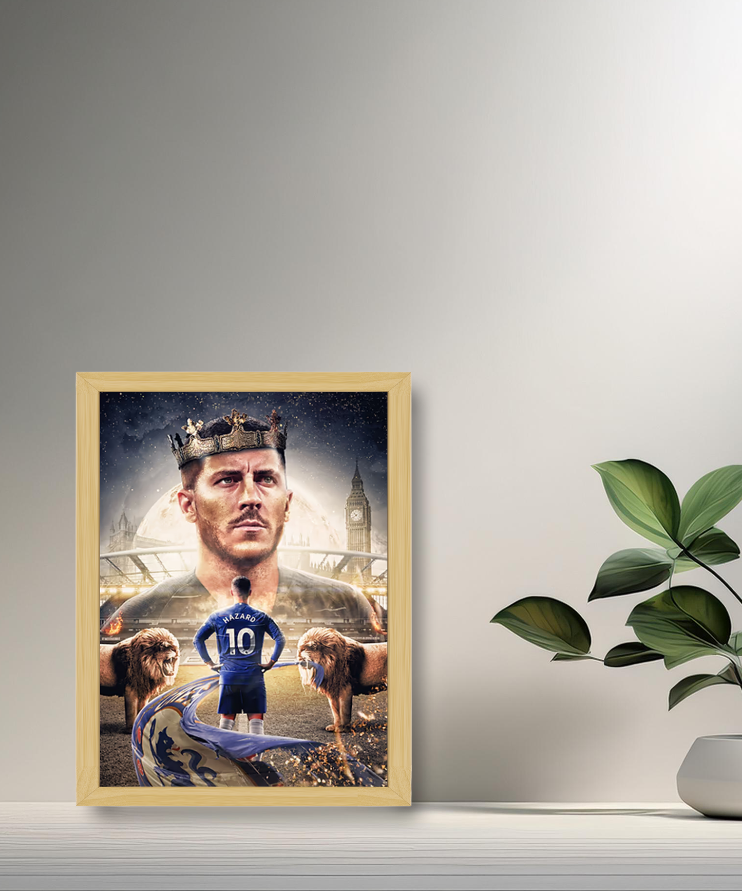 Cadre photo Eden Hazard