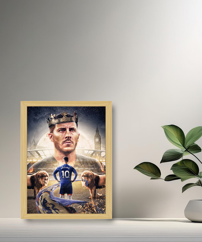 Cadre photo Eden Hazard