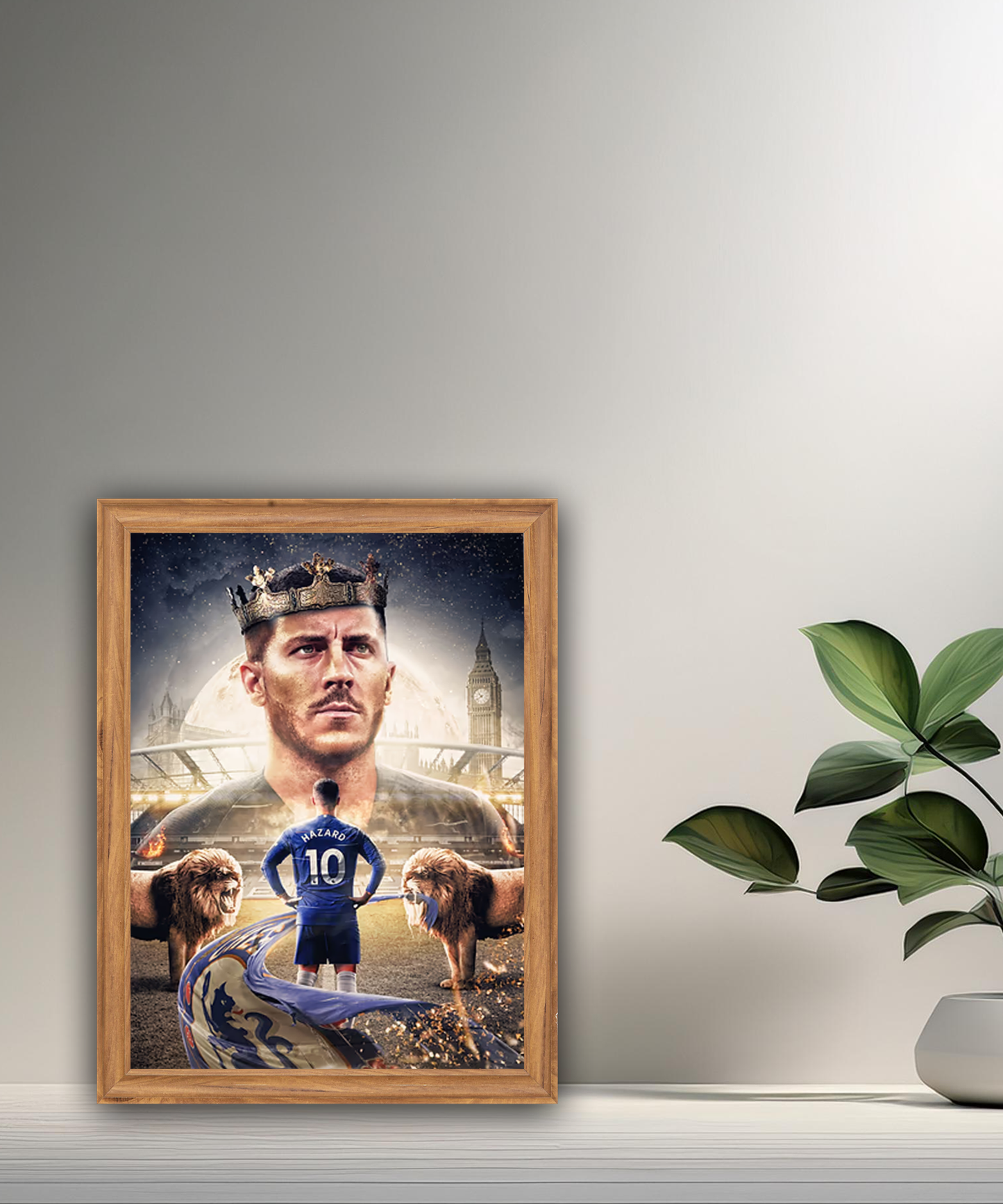 Cadre photo Eden Hazard