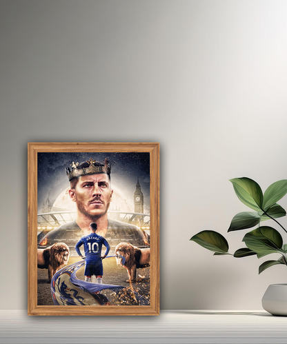 Cadre photo Eden Hazard