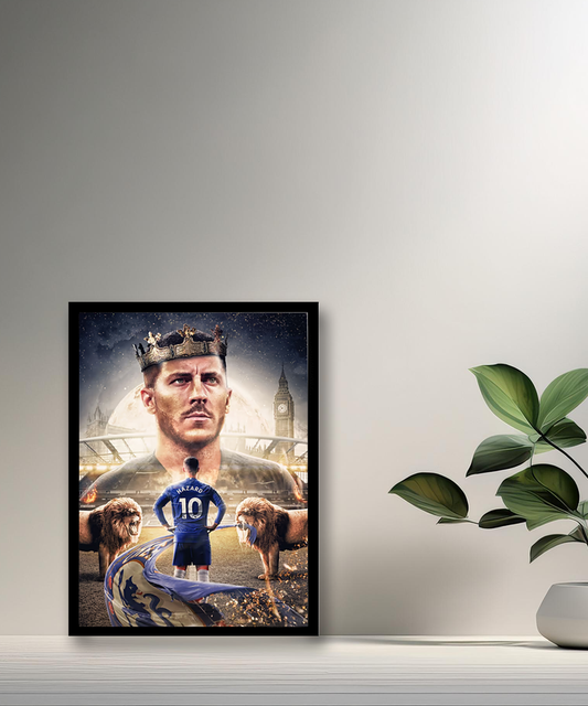 Cadre photo Eden Hazard