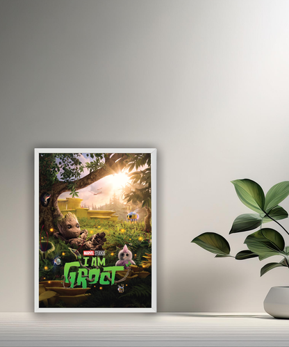 Cadre photo I am Groot Marvel