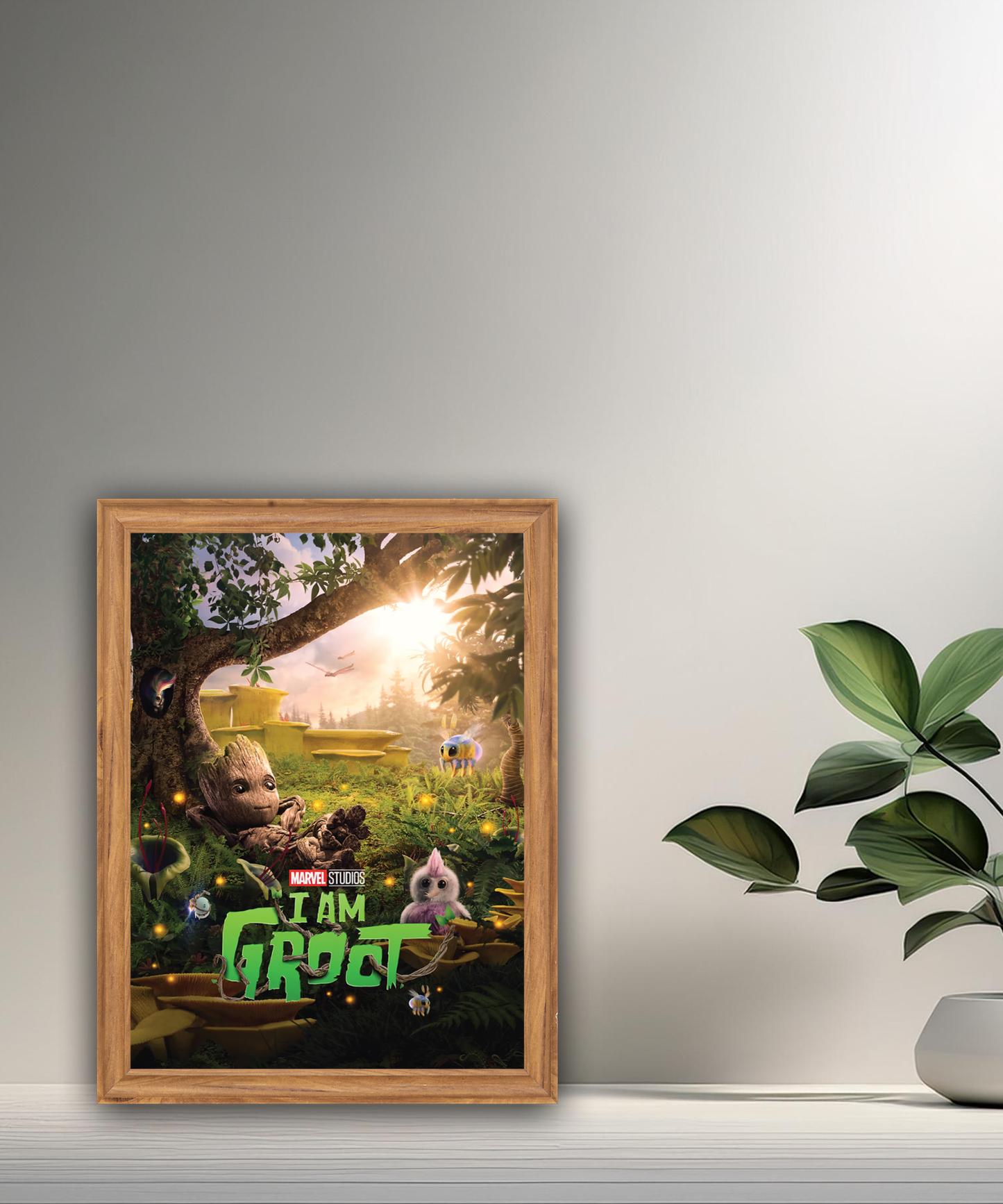 Cadre photo I am Groot Marvel