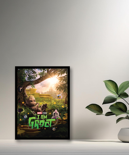 Cadre photo I am Groot Marvel