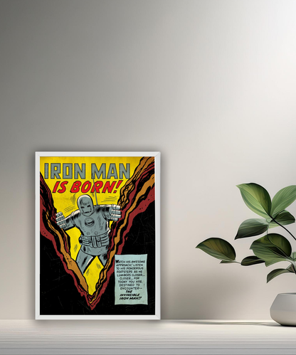 Cadre photo Iron Man Marvel