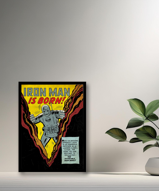 Cadre photo Iron Man Marvel