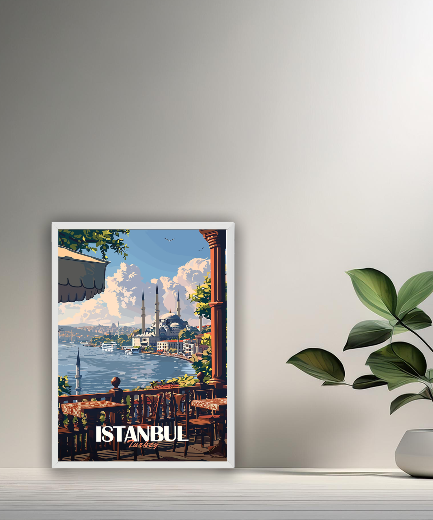 Cadre photo Istanbul Turkey