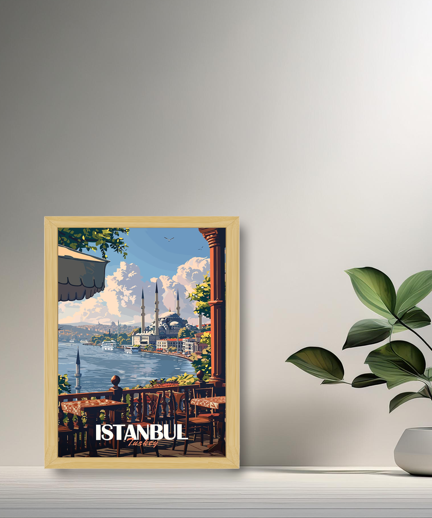 Cadre photo Istanbul Turkey