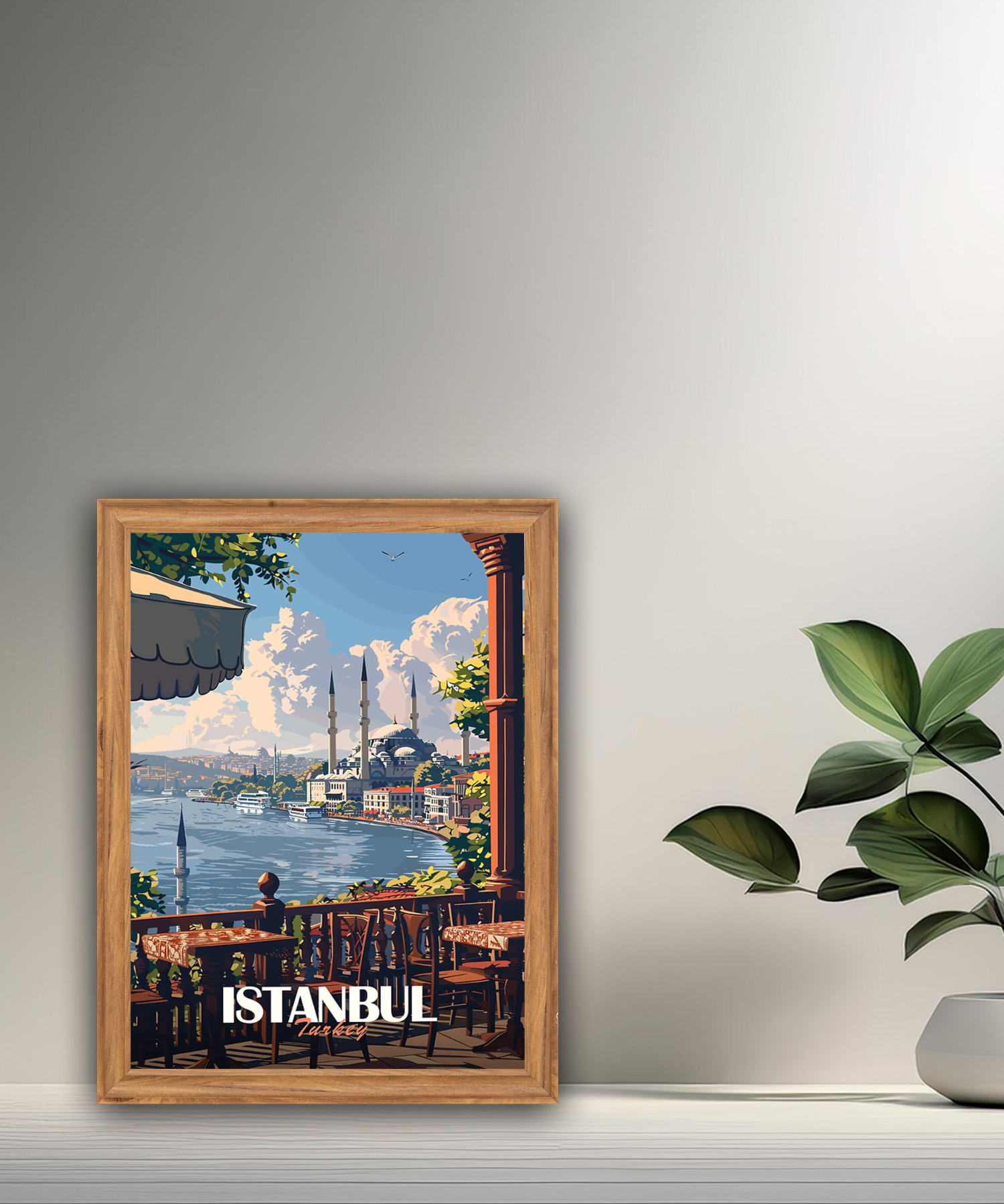 Cadre photo Istanbul Turkey