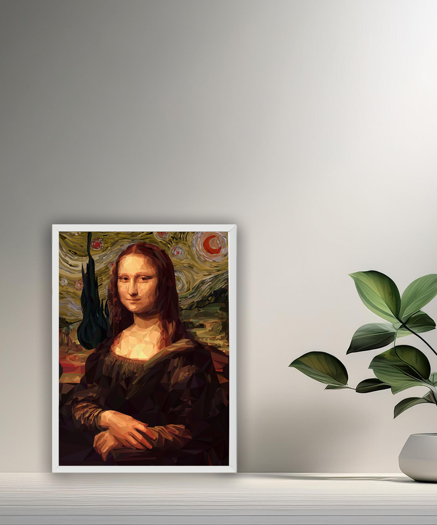 Cadre photo Mona Lisa La Joconde