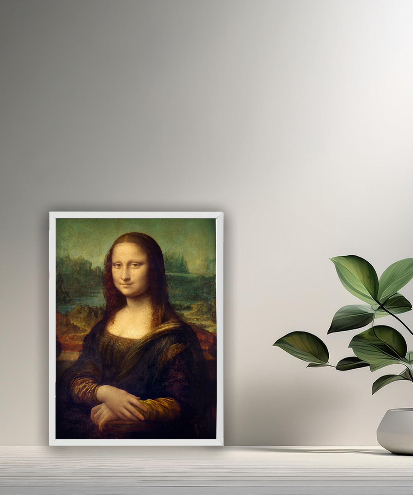 Cadre photo Mona Lisa La Joconde