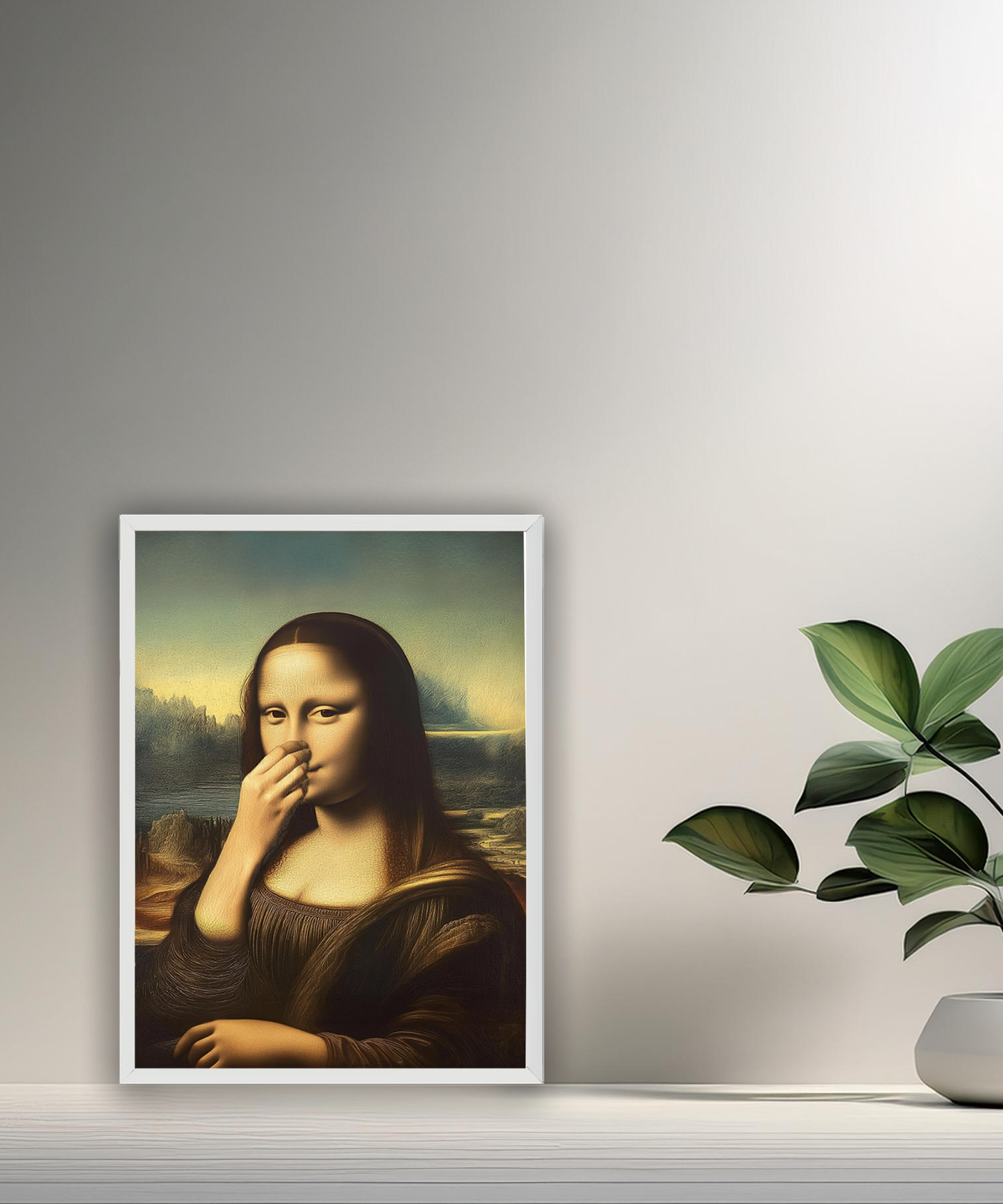 Cadre photo Mona Lisa La Joconde
