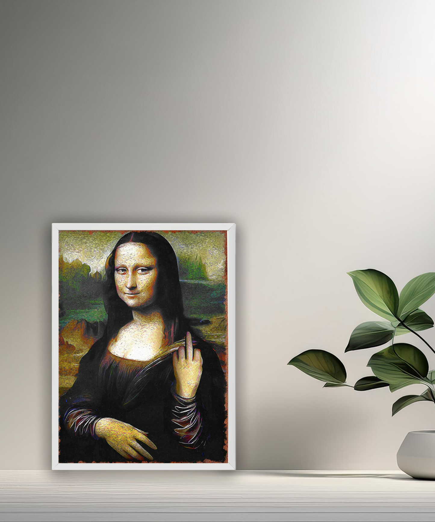 Cadre photo Mona Lisa La Joconde